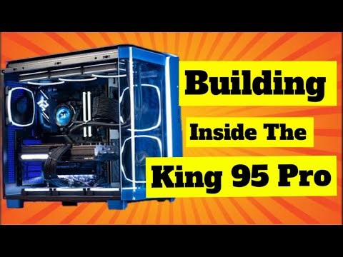 Building inside the King 95 Pro LIVE / 5070 TI / Ryzen 7
