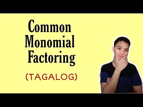 [TAGALOG] Grade 8 Math Lesson: FACTORING POLYNOMIALS- COMMON MONOMIAL FACTORING (GCF)