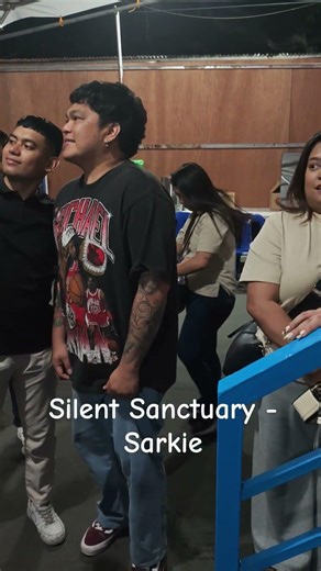 Idol Sarkie ! #silentsanctuary #sarkie #concert #gig