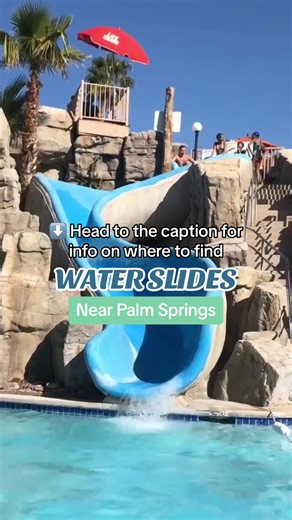 Fun fact: I pulled this clip out from the 2019 vault to present you with this guide! Here are 4️⃣ Resorts throughout the Coachella Valley with, yup you guessed it, WATER SLIDES! 💧💦 🌴 Hyatt Regency Indian Wells Resort & Spa 🌴 The Westin Mission Hills Golf Resort & Spa 🌴 Omni Rancho Las Palmas Resort & Spa 🌴 Palm Canyon Resort Other locations with water features outside of resorts: • Palm Desert Aquatic Center • Palm Springs Surf Club • The Living Desert Zoo & Garden (water feature coming Sp