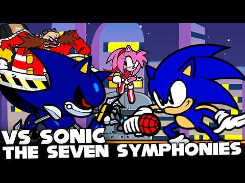 FNF | AMAZING SONIC MOD!? - VS Sonic and the Seven Symphonies V1 | (FREEPLAY) (GAME OVER) (CUSTCENE)