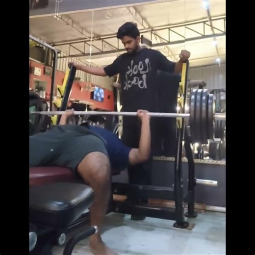 Bench Press Gains 💪 Watch Till the End!🔥 Heavy Bench Press