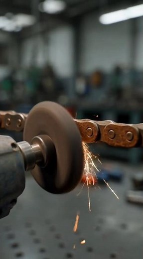 Can This Rusty Bicycle Chain Work Again?