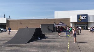 Thanks to our customers who braved the heat for a fun afternoon at NEX Norfolk with Vans & BMX athletes Brandon Loupos, Dennis Enarson & Jason Watts! 🚲🚲 | Navy Exchange