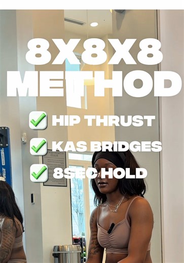 8x8x8 on single-leg hip thrusts. Full range hip thrusts → Kas glute bridges → 8-second hold to finish. 3 sets each leg. #workout #singleleghipthrust #tutorial