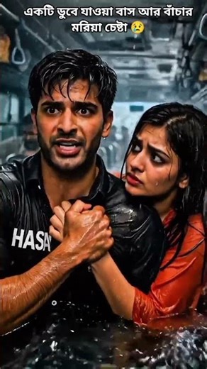 Trapped in a Sinking River Bus | Hasan and His Friend’s Last Hope 😢 | Emotional Short Film