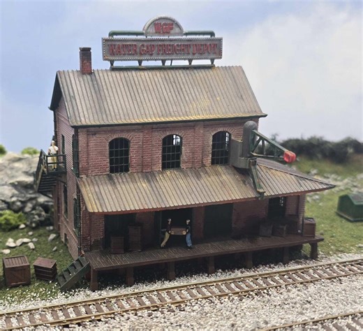 N Scale Water Gap Freight Depot Building1:160 – Highly Detailed Model - Etsy