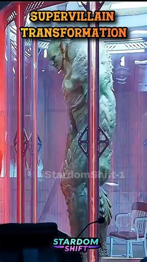 Supervillain transformation Scenes