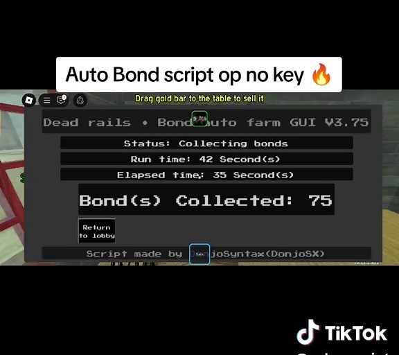 Auto Bond Script for Roblox - No Key Required