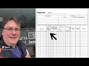 Einar explains railway - Filling out the wagon list on the tank car