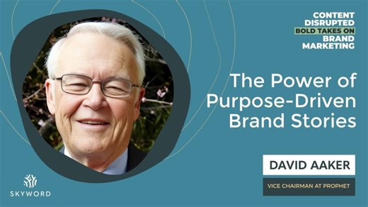 The Power of Purpose-Driven Brand Stories with David Aaker | David Aaker