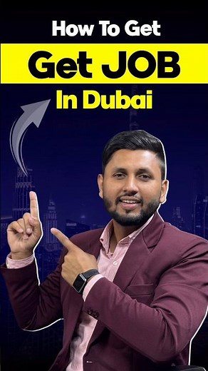 How to Get Job in Dubai 🇦🇪 | Step-by-Step Process | Salary, Visa & Reality | #dubai #dubaitourism