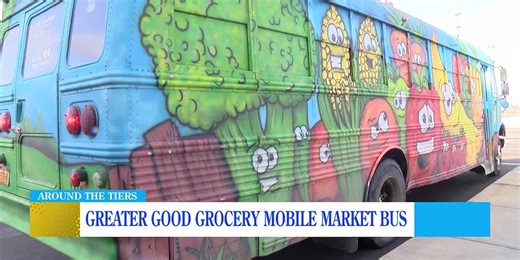 Greater Good Grocery does their part fixing food insecurity with their Mobile Market Bus