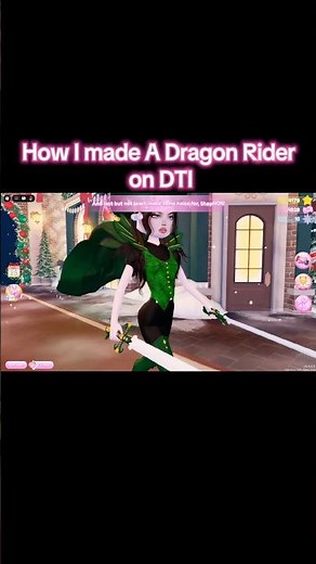 DTI : Dragon Rider THEME 🥰 #shortsfeed #shortvideos #roblox #dtiroblox #dti #viral #dresstoimpress