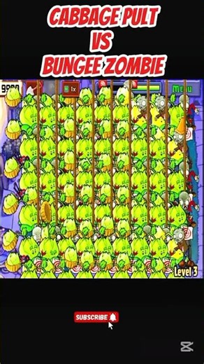 *CABBAGE PULT VS BUNGEE ZOMBIE*#shorts #short #pvz #youtubeshorts #shortvideo #pvzfusion #gaming