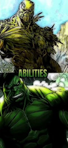 Swamp-Thing vs Hulk