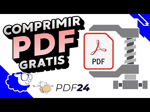 Cómo comprimir archivos PDF gratis con PDF24 - Tutorial fácil y rápido