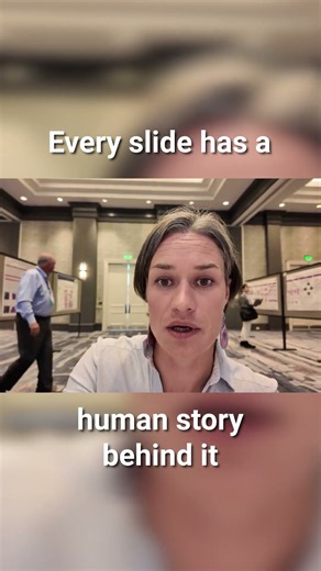 Every slide has a human story behind it