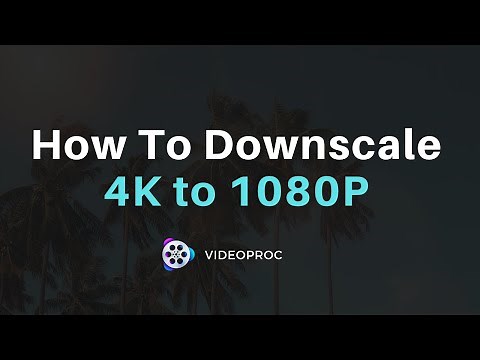How to Downscale 4K to 1080P | 4K to 1080P Converter (2025)