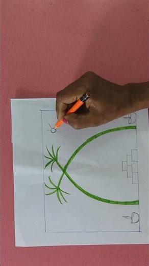 chatth puja drawing craft #papercraft #art #diy #ytshorts