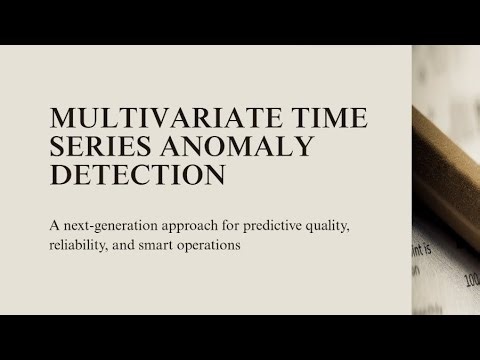 Mutivariate Time series Anomaly Detection