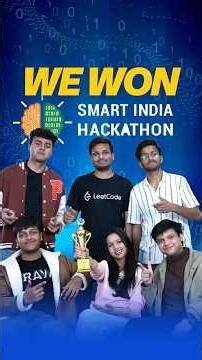 Winners of Smart India Hackathon solved this problem 🤯