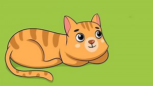 2d Animated Cartoon Yellow Mischievous Cat Stock Footage Video (100% Royalty-free) 3488535897 | Shutterstock