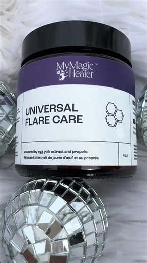 This is my magic, healer, beeswax and propolis skin care