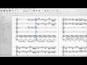 [星のカービィUSDX] BGM マスクド・デデデのテーマ リコーダー ver. score