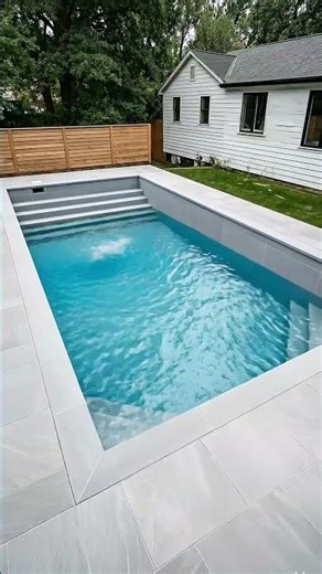 Dirty Pool ➝ Luxury Pool Transformation 😍 Satisfying Before & After #beforeandafter
