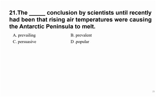 【词汇辨析95-- prevailingvs prevalent】 专四同义词与近义词 高级 英语词汇辨析 易错词汇 易混词辨析 替换关系 雅思托福词汇