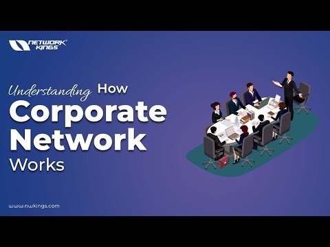 How Corporate Network Works ? by Atul Sharma || Animation Video