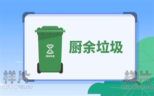 MG动画制作《厨余垃圾》处理流程演示
