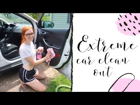 ✨EXTREME MOM CAR CLEAN OUT✨ EXTREME CAR CLEAN | CAR CLEAN AND ORGANIZE | ULTIMATE CAR CLEAN
