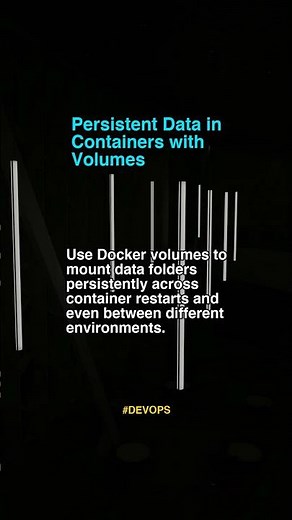Persistent Data In Containers