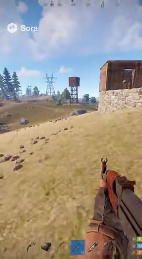 asked Ai to show me what rust looked like… #rust #rustgame #rustpc #ai #game