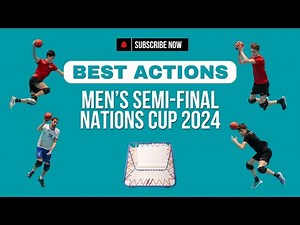 Epic Men's Semi-Final Moments! Must-See Highlights from Tchoukball Nations Cup 2024 🏆