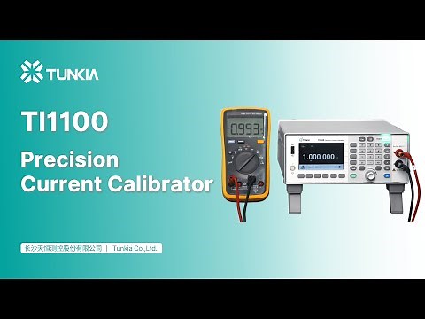 How to Calibrate Multimeter and Ammeter with a Small AC DC Current Calibrator Using TUNKIA TI1100
