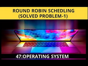 Round Robin Scheduling Algorithm With Solved Problem in OS | Round Robin CPU Scheduling Algorithm