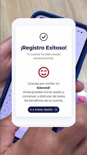 Edenred| Crea tu cuenta a través de la App