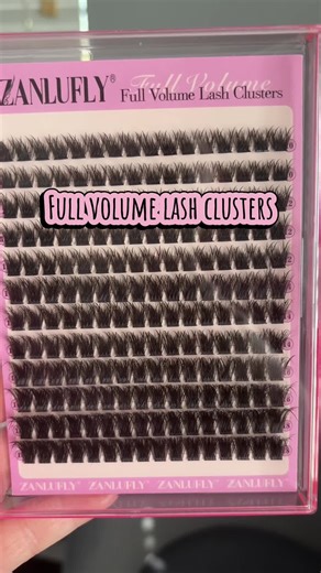Full Volume Lash Clusters Tutorial