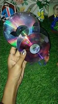 Old CD wallhanging crafts #youtube #diy #viral #craft #art #trending #artist #shorts #ytshorts