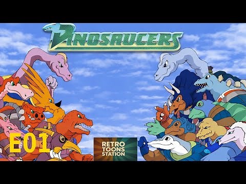 Dinosaucers (1987) Episode 1 – Dinosaur Valley | Retro Toons Station