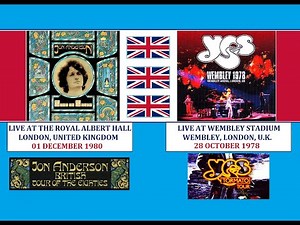 Yes Live: London Medley Performances By Yes (1978) And Jon Anderson (1980) / 2025 Band Geeks Medley