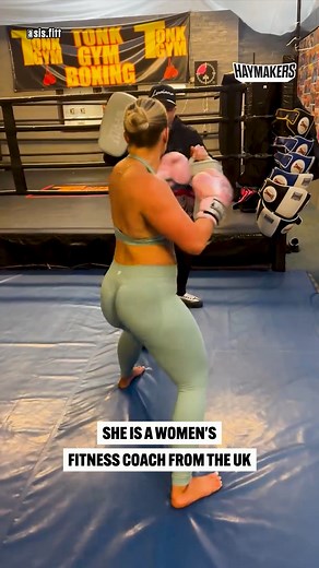 Jasmin Lane Is All Power. She's folding you bro. via @siss.fitt_ #wrestling #mixedmartialarts #fight #muaythai #martialarts #mma | Haymakers