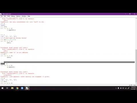 list and tuple operations