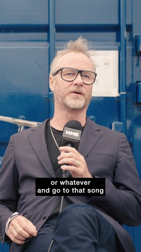 "If I knew what all the songs were, I don't think I'd be able to let go as much" – The National's Matt Berninger tells us about the magic of not knowing the setlist, and living in the universe of 'The First Two Pages Of Frankenstein' and 'Laugh Track'. See the full interview where they also tell us about being in the "gardening phase" of writing new material at NME.com #Glastonbury2024 #NMEGlasto | NME