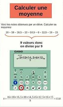 Calculer une moyenne sans faire l'erreur de tous les élèves #maths #dnb #enseignementagricole