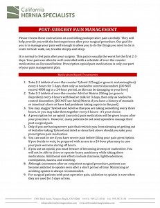 FAQ - Hernia Recovery - California Hernia Specialists