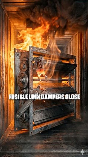 Fire Damper Actuation Explained | How Dampers Activate During Fire | MMJSS | UAE
